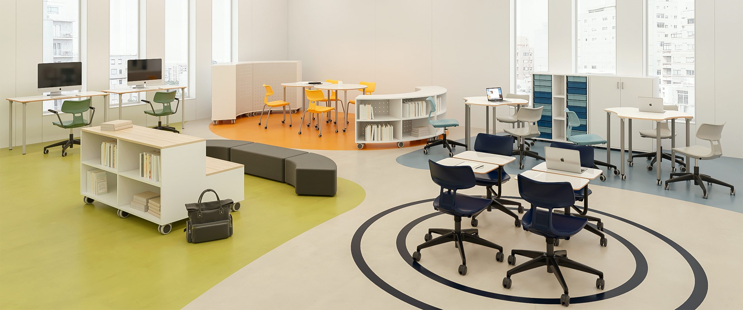 'Dida' Industrial design by Alegre Design in classroom