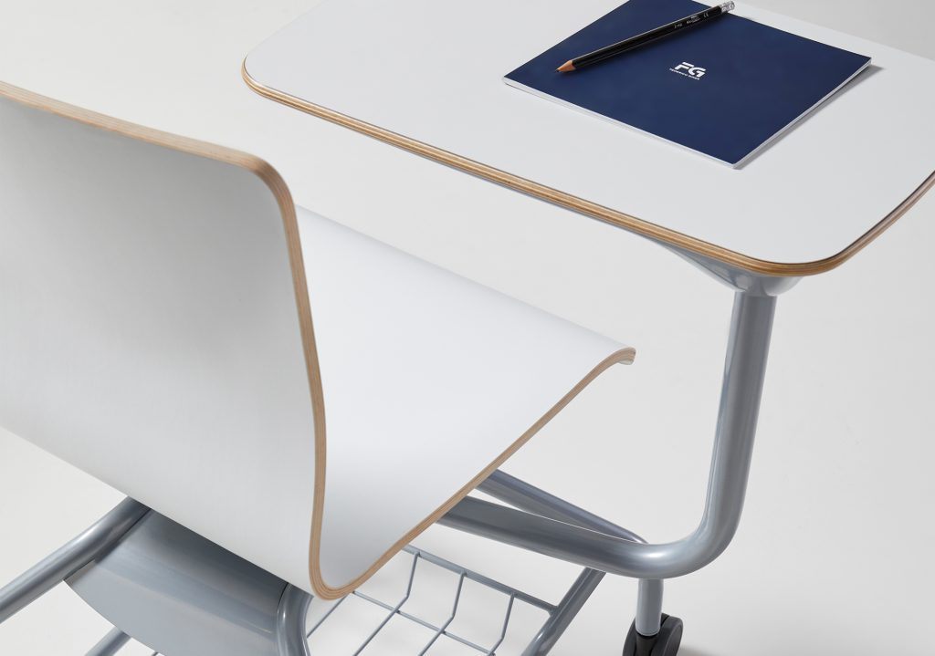 The writing pad chair that makes the classroom a safe space