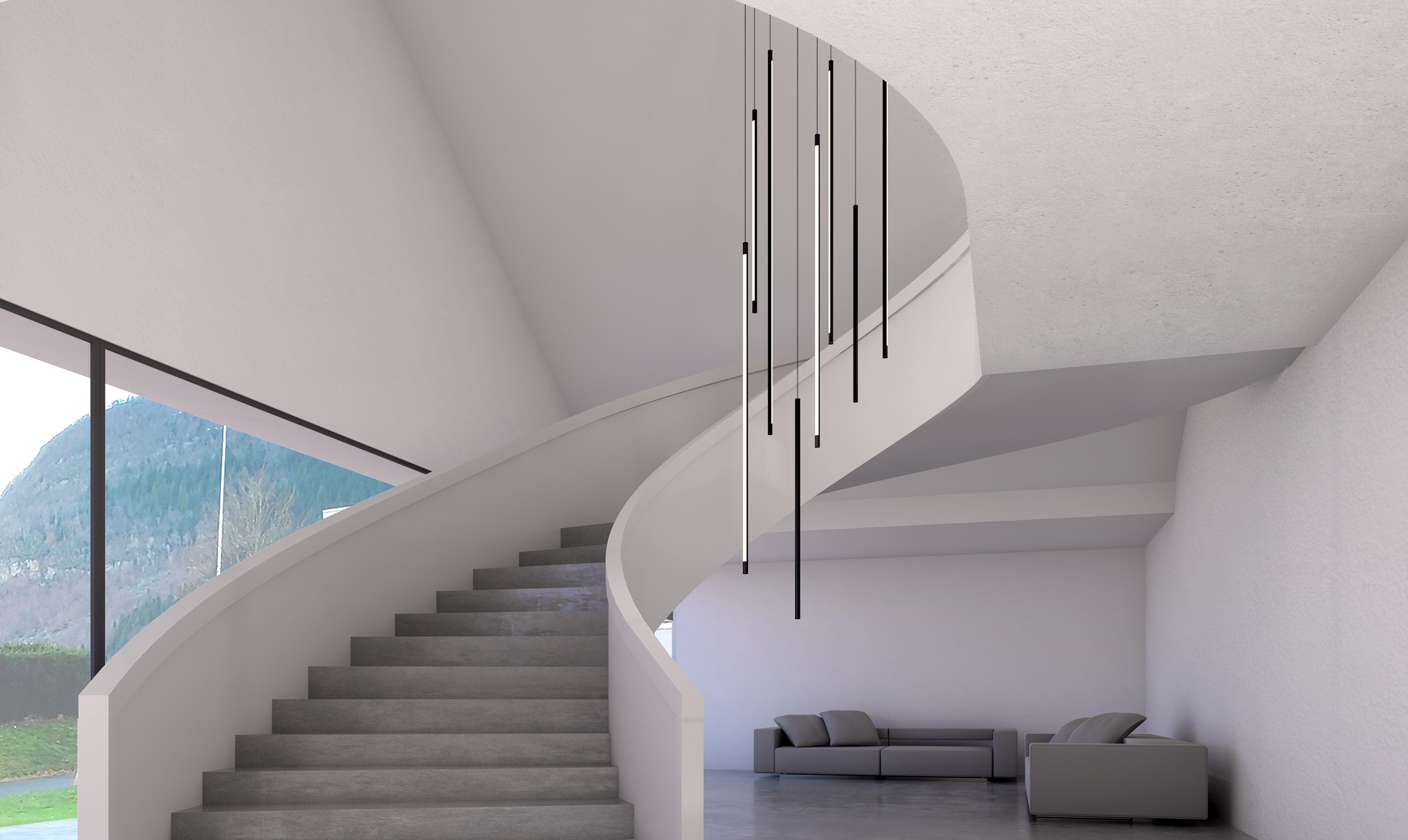 'Micro' lighting system 360º movement, Onok