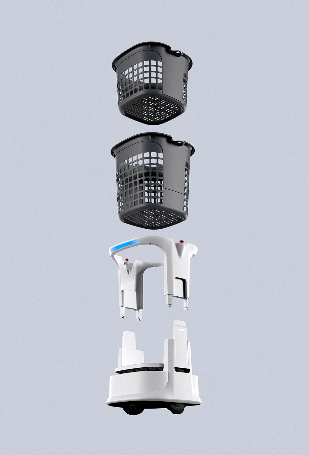 'JulusTEC' exploded view , product design, Alegre Design, Carttec