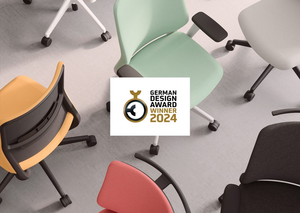 A+S Work office chair wins 2024 German Design Award