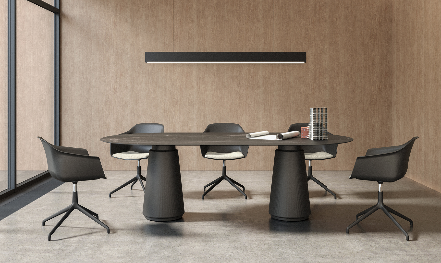 'Noom 60' office, industrial design, Alegre Design, ACTIU