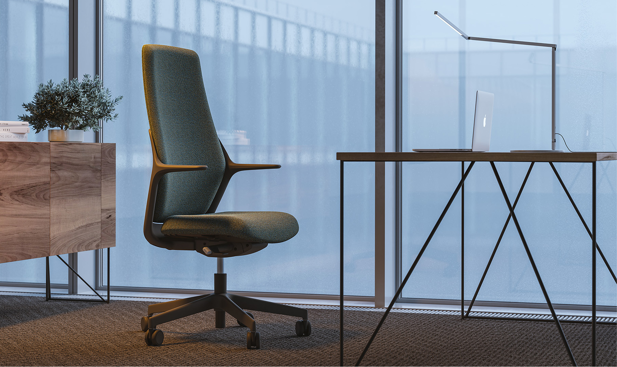 Office chair industrial design, Alegre Design, Narbutas